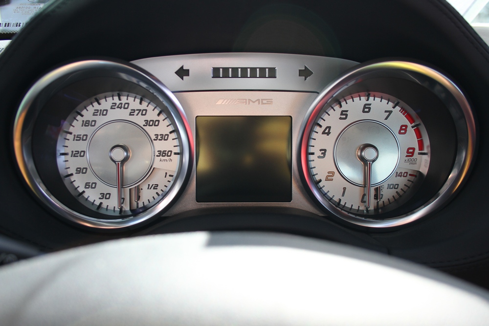 Mercedes SLS AMG салон