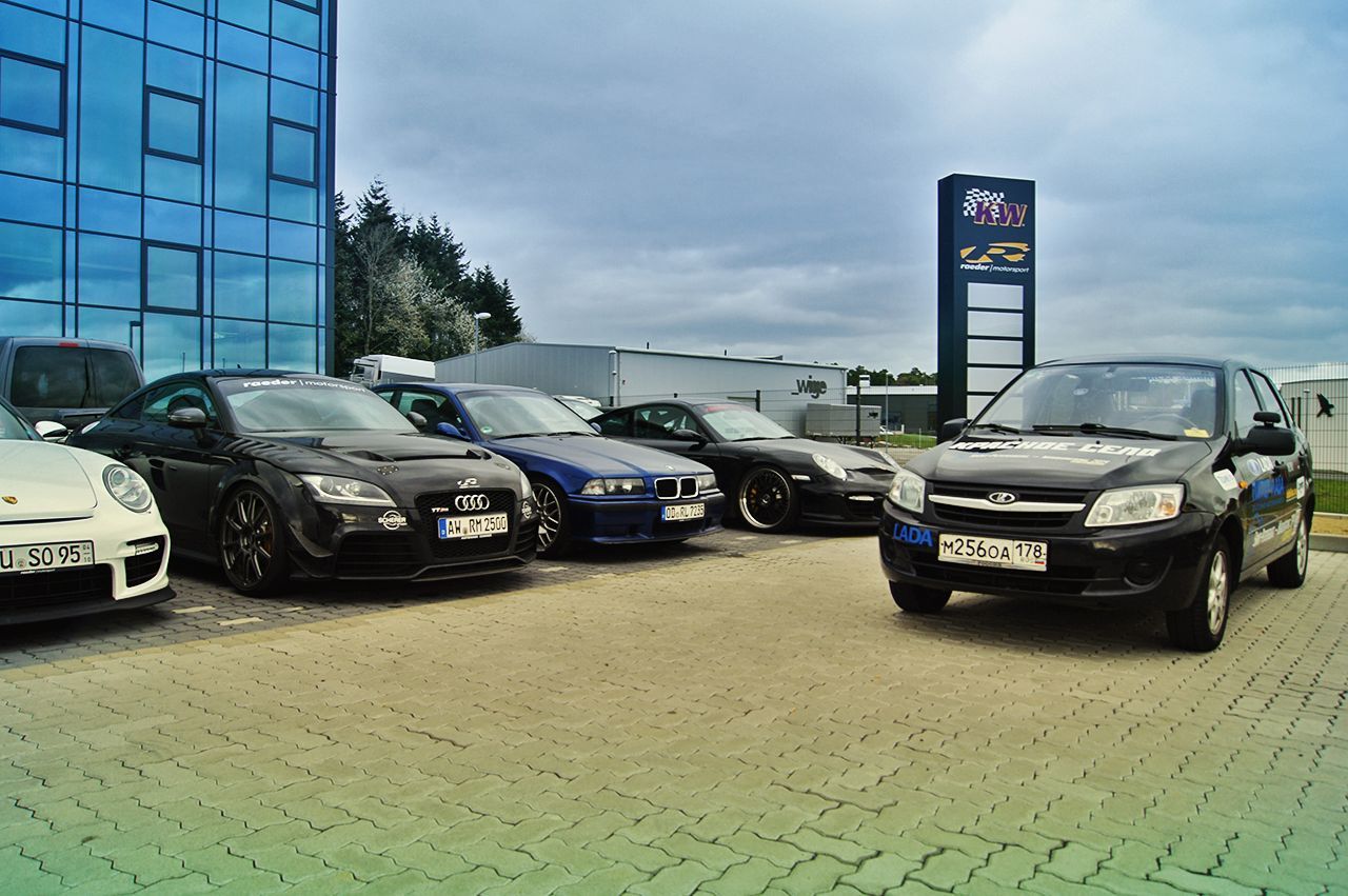 Лада Гранта на Нюрбургринге 2014