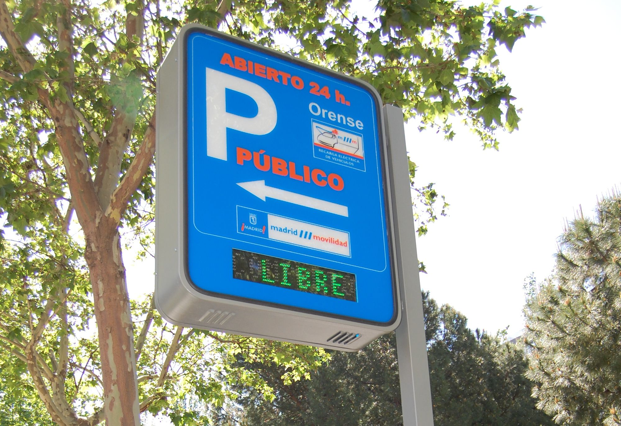 Парковка в Мадриде