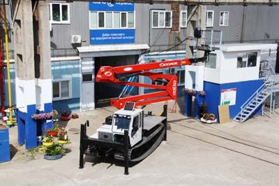 Автогидроподъёмник на базе вездехода Prinoth GT-2000