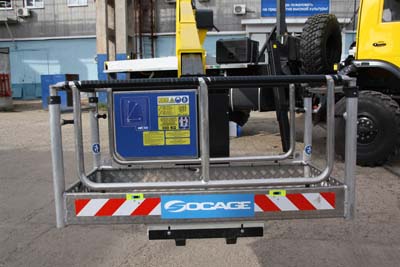 КАМАЗ-4326 с автогидроподъемником Socage T322