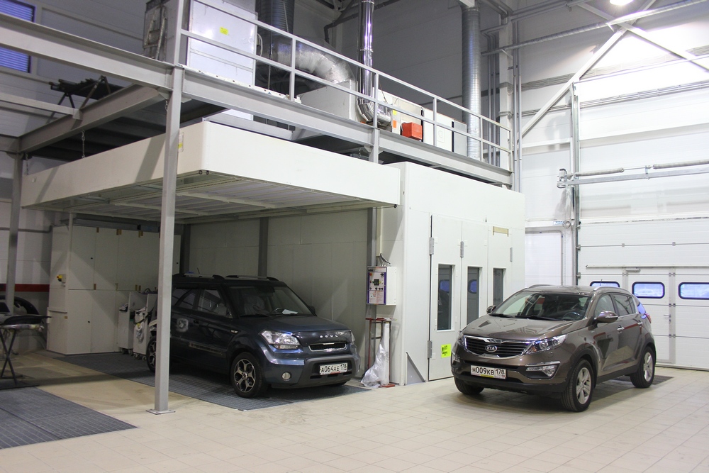 Автоцентр Аврора на Стартовой 4 - сервисная зона