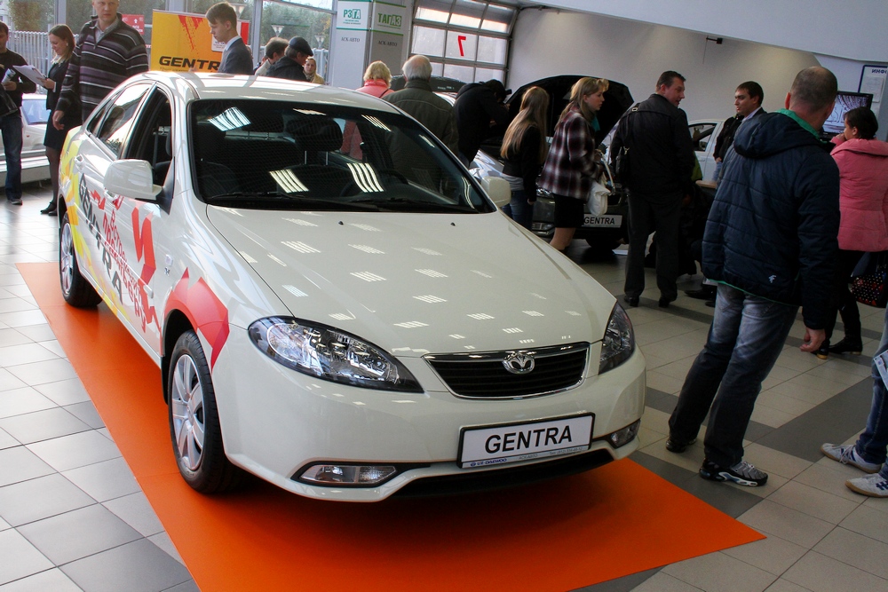 Презентация Daewoo Gentra в АСК-Авто