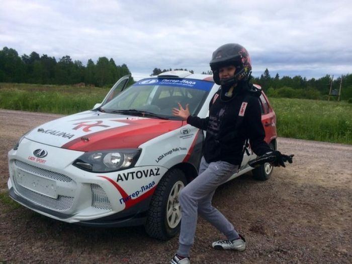 Питер-Лада на ралли Белые ночи - Тушканова Инесса