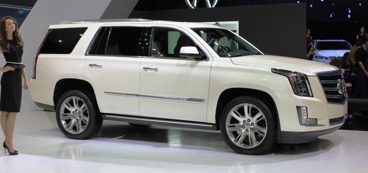 Cadillac Escalade на Московском автосалоне Cadillac Escalade на Московском автосалоне