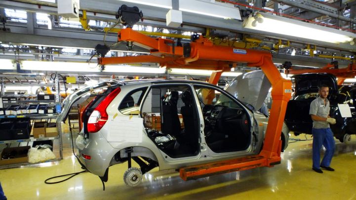 АвтоВАЗ конвейер АвтоВАЗ конвейер