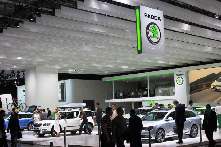 Стенд Skoda на ММАС-2014 Стенд Skoda на ММАС-2014