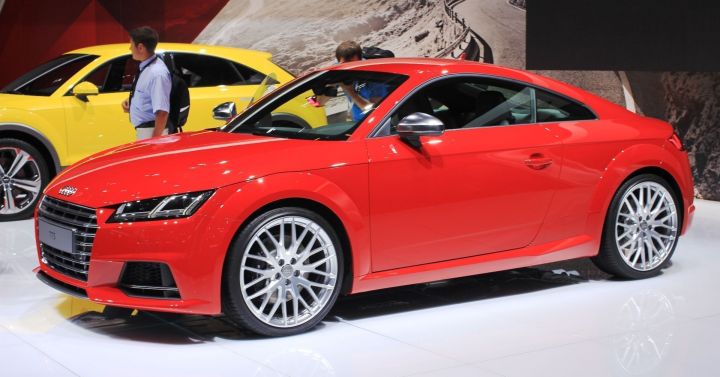 Audi TTS на ММАС-2014 общий вид Audi TTS на ММАС-2014 общий вид