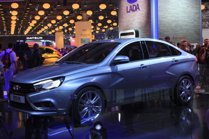 Lada Vesta на ММАС-2014 Lada Vesta на ММАС-2014