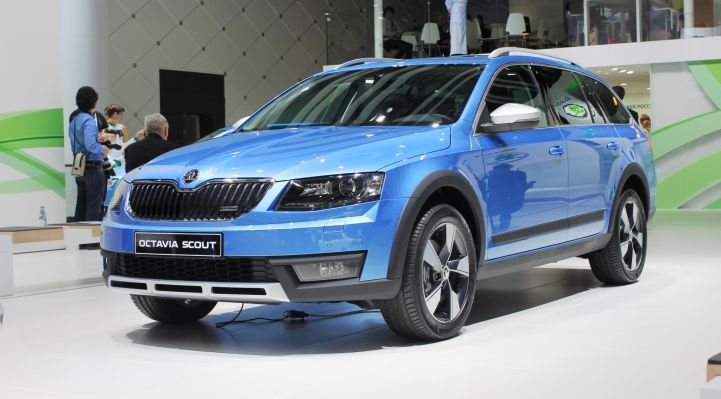 Skoda Octavia Scout на ММАС-2014 Skoda Octavia Scout на ММАС-2014