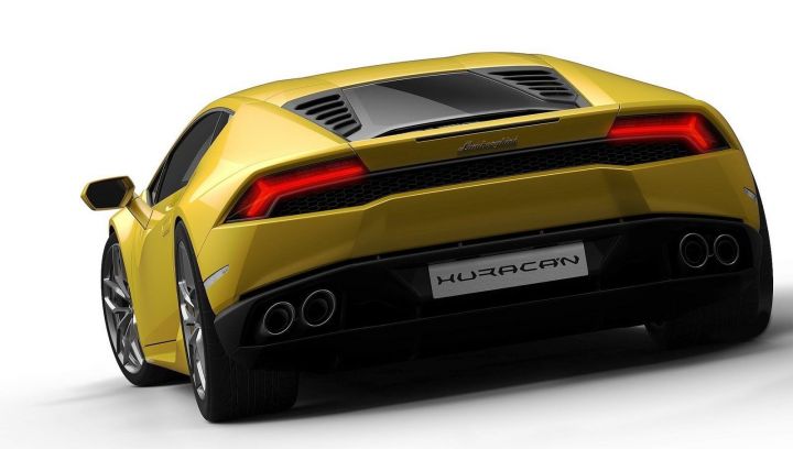 lamborghini huracan lp 610-4 вид сзади lamborghini huracan lp 610-4 вид сзади