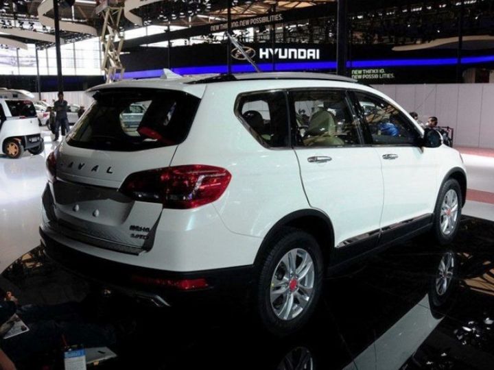 Haval H6  вид сбоку