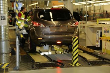 Завод Nissan в Санкт-Петербурге