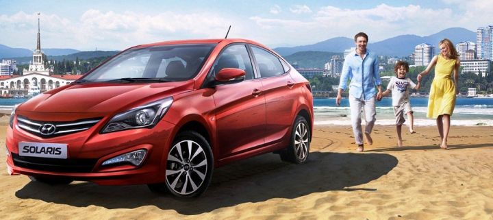 Hyundai Solaris стал самым популярным автомобилем у россиян в январе