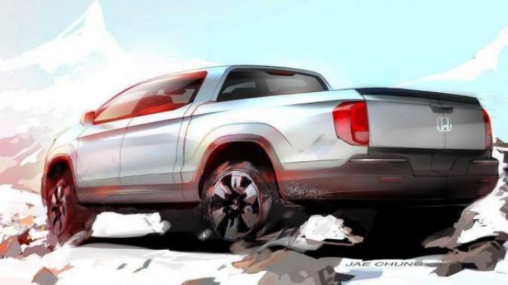 Компания Honda «засветила» тизер нового пикапа