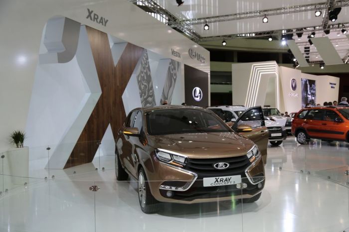 Мир Автомобиля 2015. LADA XRAY Мир Автомобиля 2015. LADA XRAY