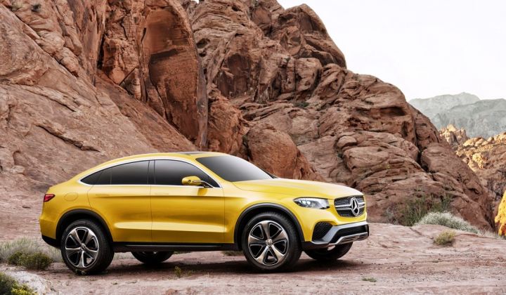 Официально представили Mercedes-Benz GLC Coupe concept Официально представили Mercedes-Benz GLC Coupe concept