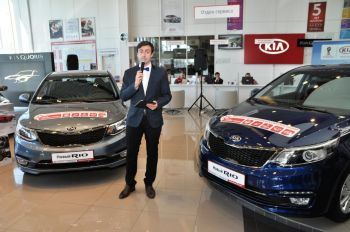 В Санкт-Петербурге презентовали новый Kia Rio В Санкт-Петербурге презентовали новый Kia Rio