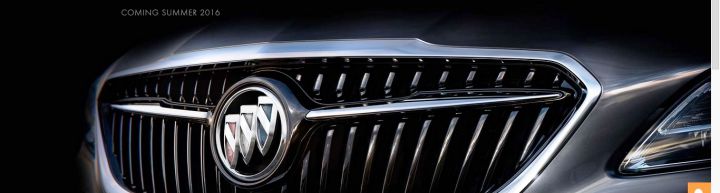 В Интернете показали тизер обновленного Buick LaCrosse