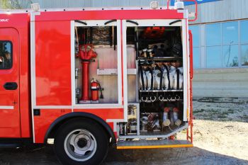 Первая пожарная автоцистерна на базе ГАЗон NEXT