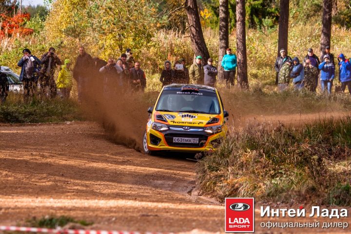 Автомобиль LADA Чемпион и обладатель Кубка России по ралли!