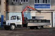 Автоспецтехника на базе ГАЗ-3309 с КМУ Amco Veba 105 2s